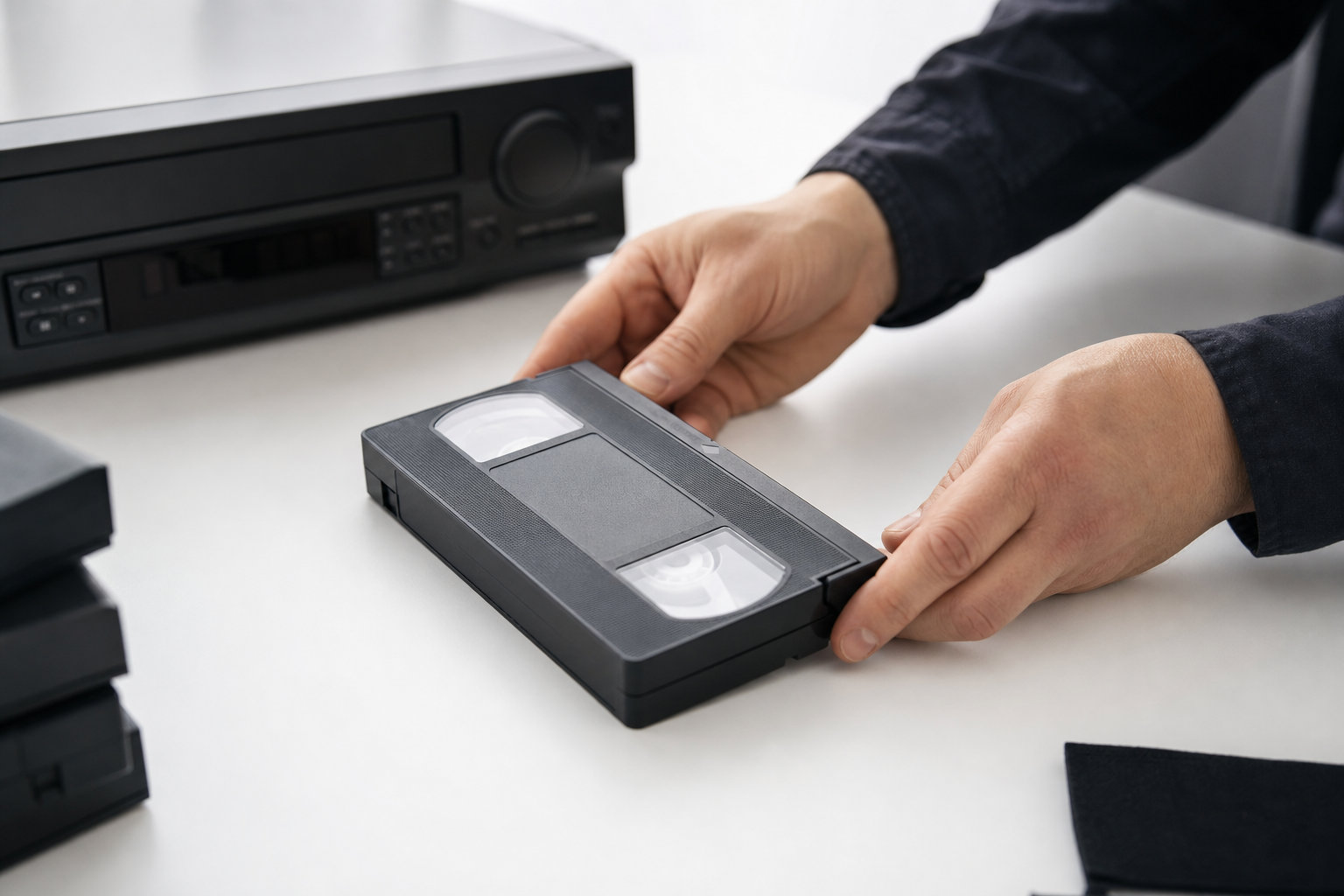 VHS kasseti ettevalmistamine digitaliseerimiseks